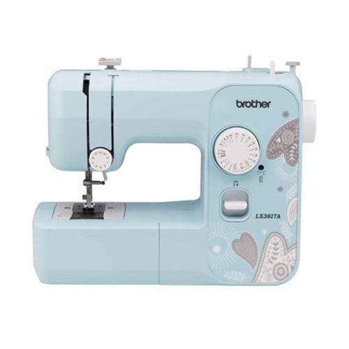 Brother - Refurbished Excellent - RLX3817A 17-Stitch Sewing Machine (Blue, Refurbished)-Front_Standard 