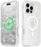 Entronix - Magnetic Case for iPhone 16 Pro - Triple-Layer Heavy Duty Protection - Clear-Front_Standard