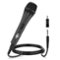 Singing Machine - Unidirectional Dynamic Microphone - Black-Front_Standard