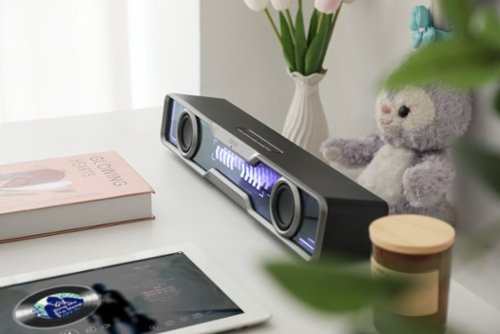 Edifier QS30 2.0 Bluetooth Gaming Soundbar with Halo Lighting (1-Piece) - Black BUY IN SINGAPORE