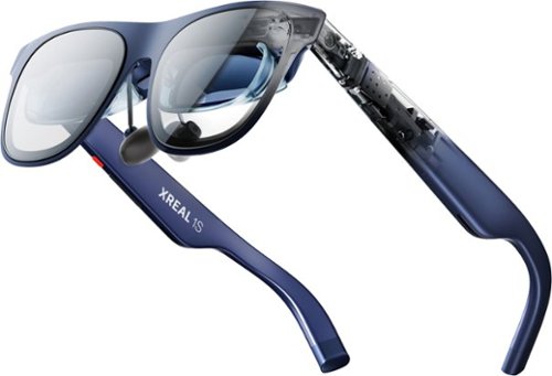 XREAL 1S AR Glasses w/X1 Chip, 52-Degree FOV 120Hz Display w/Sound by Bose for iPhone 17/16/15, Steam, ROG, Mac/PC/Android/iOS - Cobalt Blue BUY IN UAE