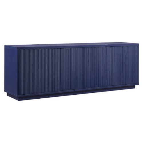 Camden&Wells - Marten TV Stand for Most TVs up to 75" - Blue