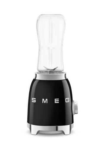 SMEG - PBF01 Personal 2-Speed Single-Serve Blender, 20 oz - Black-Front_Standard 