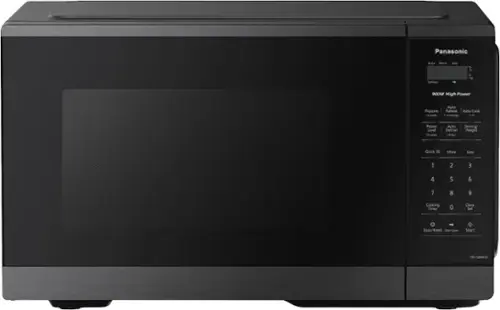 Panasonic

Auto More Less % Defrost 900W High Power

Popcorn (3 Levels)  
Auto Reheat (1-7 Servings)  
Auto Cook (C Levels)

Power Level (10 Levels)  
Auto Defrost (lb/kg)  
Serving/Weight

Quick 30 More Less

1 2 3  
4 5 6  
7 8 9  
0

Cooking Timer  
Clock Set

Stop/Reset Door Open Start

NN-SB44QS