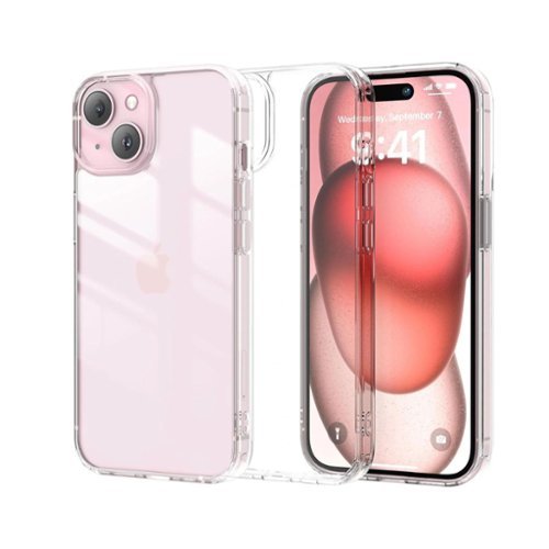 Home Collection - Clear Shockproof Case for iPhone 13 mini – Slim Soft TPU, Anti-Yellowing, Crystal Clear Protection - Clear / Transparent-Front_Standard 