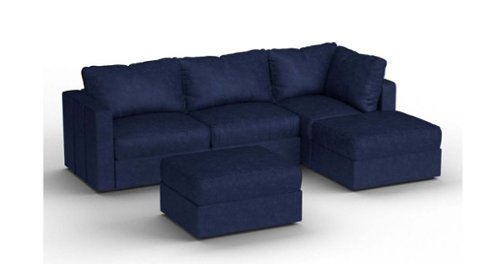 Lovesac - 5 Seats + 5 Sides Corded Velvet & Standard Foam