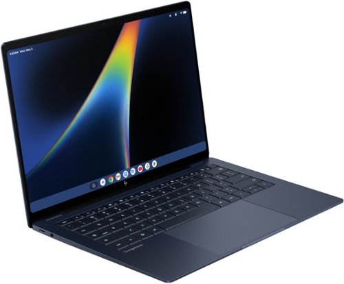 HP 14 3K OLED Touchscreen Googlebook - Snapdragon X Elite - 16GB Memory - 512GB SSD - Atmospheric Blue BUY IN UK