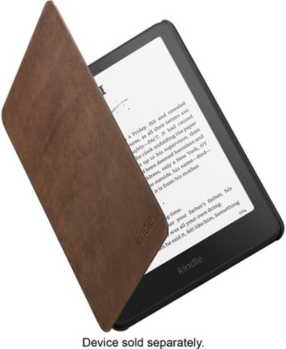 Amazon Kindle Paperwhite and Kindle Colorsoft Signature Edition Case, Lightweight Protective Cover - Premium Leather - Walnut WORLDWIDE DELIVERY