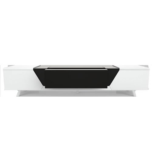 AWOL Vision - Premium Motorized Projector Cabinet – Durable, Versatile with Quiet, Hassle-Free Setup and Adjustable Height - White
