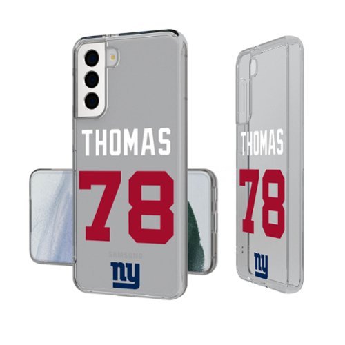 Keyscaper - NFL - Andrew Thomas New York Giants Galaxy Clear Case - S24 - Multicolor-Front_Standard 