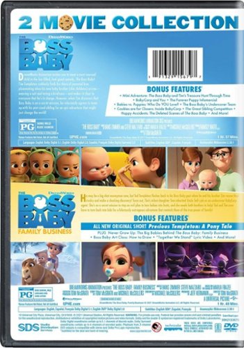 The Boss Baby: 2 movie Collection (DVD Double Feature) [DVD
