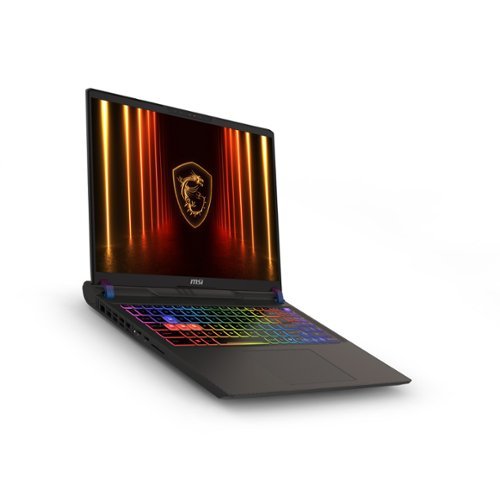 MSI 16 Gaming Laptop 2560 x 1600 (QHD+) - Intel Core Ultra 9 275HX with 32GB Memory - GeForce RTX 5070 Ti - 2 TB SSD - Cosmo Gray, Gray GLOBAL SHIPPING