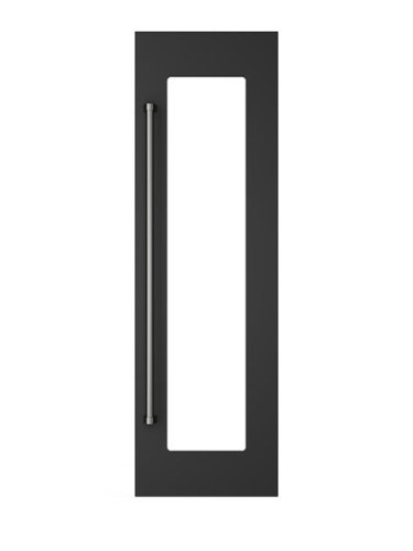 24"W. Door Panel for Viking Veil FDWCIC7240R Right Hinge Wine Models - Cast Black