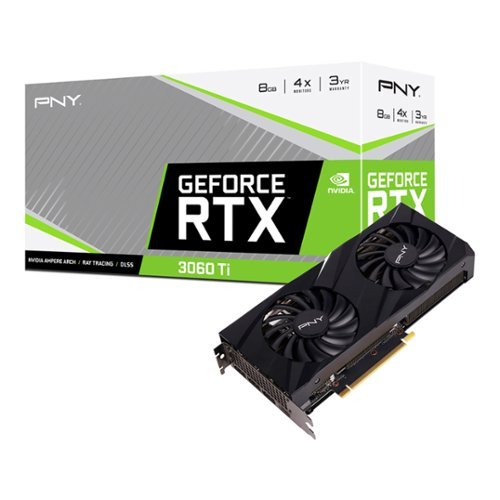 【DD SP】　3060ti PNY NVIDIA GeForce RTX 3060 Ti 8GB GDDR6 PCI Express 4.0