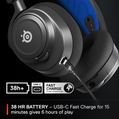 SteelSeries Arctis Nova 7P Wireless Gaming Headset for PS5, PS4 - Black WORLDWIDE DELIVERY