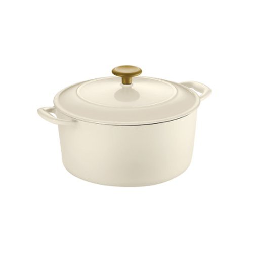 Tramontina - 5.5Qt Round Covered Dutch Oven - Latte-Angle_Standard 