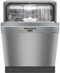 Miele - G 5008 SCU Active 24" Selector Button Controls 44dB Energy Star Built-Under Dishwasher - Clean Touch Steel-Front_Standard