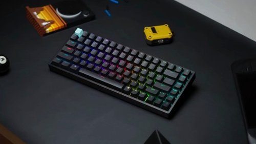 Keychron K2 HE 75% Custom Wireless RGB Mechanical Keyboard with Programmable QMK/VIA Hot-Swappable Magnetic Switch - Black SHOP ONLINE