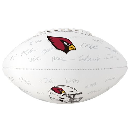 Logo Brands - Arizona Cardinals 2023 Autograph Signature Football - Multicolor-Front_Standard 
