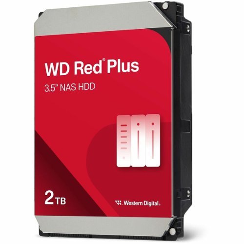 Western Digital WD Red Plus WD20EFPX 2 TB Hard Drive 3.5