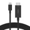 Belkin - USB Type C to HDMI 2.1 Cable, 6.6FT, 8K@60Hz, 4K@144Hz - BLACK-Front_Standard