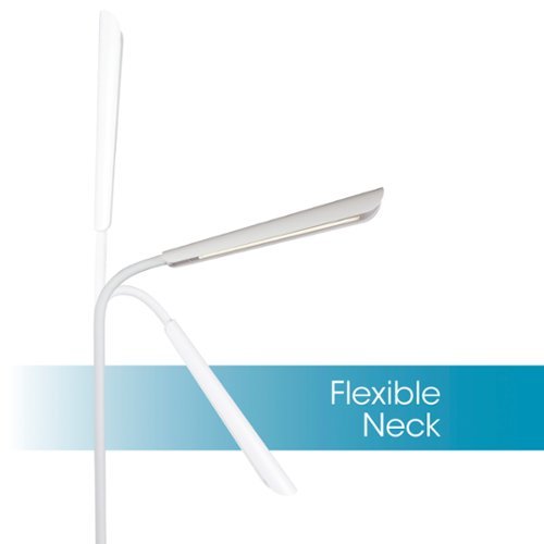 OttLite Power Up LED Desk Lamp with Wireless Charging - White BUY IN MIDDLE EAST