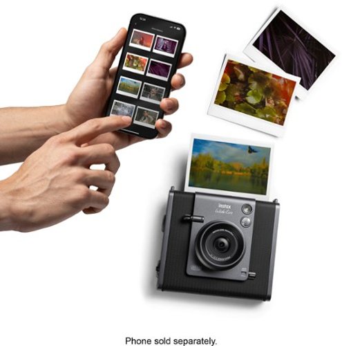 Fujifilm instax WIDE Evo Hybrid Instant Film Camera - Black WHERE TO BUY