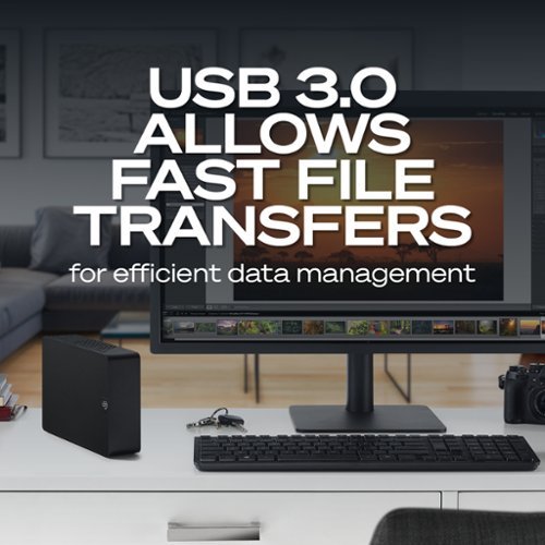 Seagate Expansion 28TB External USB 3.0 Desktop Hard Drive with Rescue Data Recovery Services - Black WORLDWIDE DELIVERY