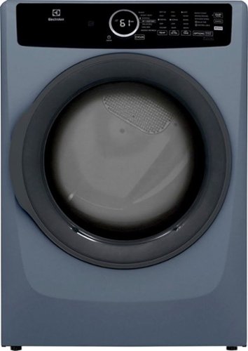 Electrolux - Front Load Perfect Steam™ Gas Dryer with Instant Refresh – 8.0 Cu. Ft - Denim Blue