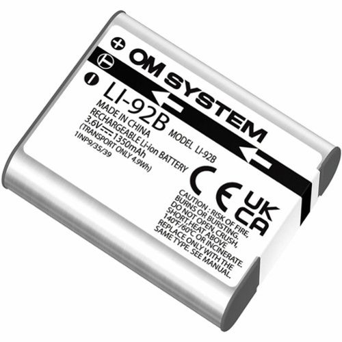 Olympus - Rechargeable 3.6v 1350mAh 4.9Whr Li-ion Battery