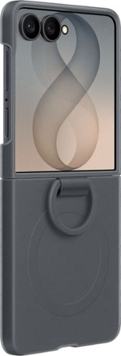 Samsung Galaxy Z Flip8 Silicone Ring Magnet Case - Graphite WHERE TO BUY