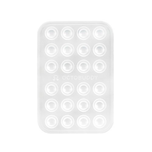 Octobuddy - Silicone Suction Cup Phone Case Mount Classic - Transparent - Clear