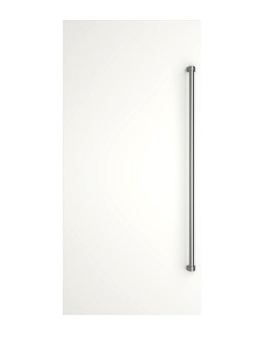 Viking - 36"W Column Door Panel w/Pro-style handle - Pure White-Front_Standard 