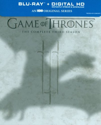  Game of Thrones: The Complete Third Season [5 Discs] [Blu-ray]