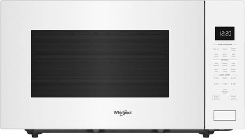 Whirlpool - 2.2 Cu. Ft. Countertop Microwave with Sensor Cooking - White