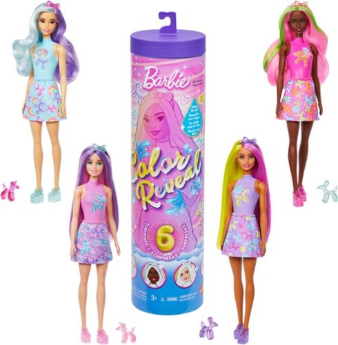 Barbie - Color Reveal Balloon Animals Series Doll - Syles May Vary