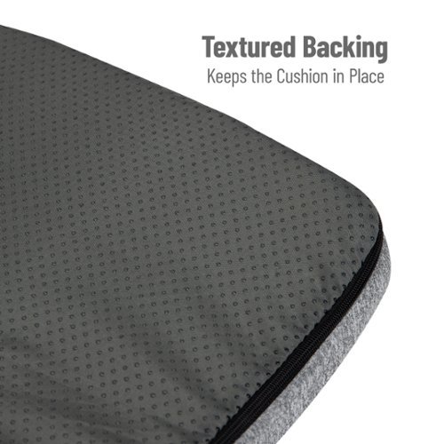 Mind Reader Office Chair Cushion, Ergonomic, Orthopedic, Portable, Car, Memory Foam, 18.25L x 14.25W x 2.75H - Blue GLOBAL SHIPPING