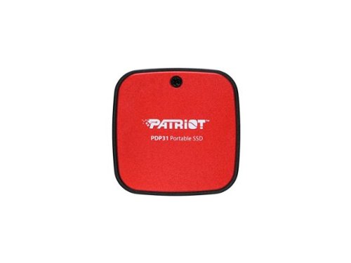 Patriot - 1TB USB 3.2 Gen 2 External SSD - Red-Front_Standard 