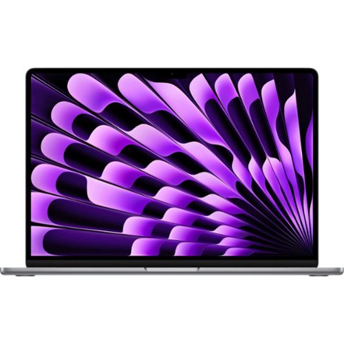 Apple - MacBook Air 15-inch Certified Refurbished "M2" 8CPU/10GPU with 8GB Memory - 512GB SSD - Space Gray