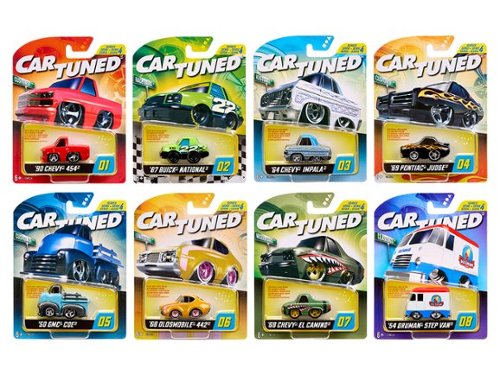 Car Tuned Hobby/Alt 2025 Series 4 Set of 8 Pieces Diecast Model