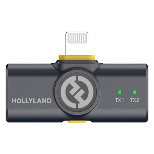 HOLLYLAND LARK M2 Wireless Lavalier Microphone with Lightning Plug