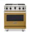 Viking - 30 in. Wide 4 burner 5-Series Gas Open Burner Range - Golden Hour-Front_Standard