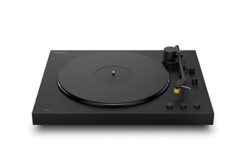 Sony - PS-LX5BT Full Auto Playback Premium Turntable with Bluetooth Connectivity - Black-Front_Standard 
