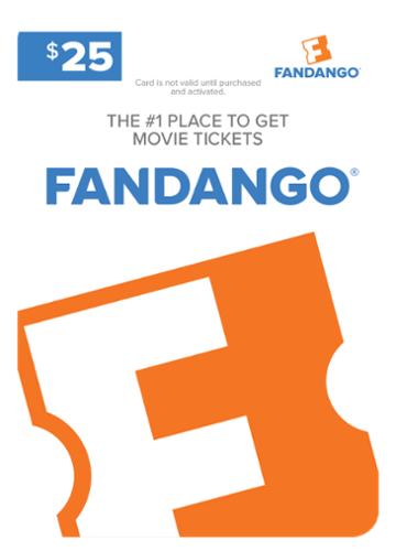  Fandango - $25 Gift Card