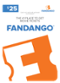 Fandango - $25 Gift Card-Front_Standard