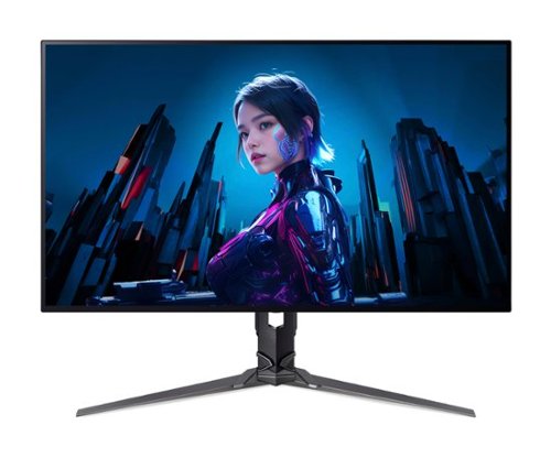 Acer - Predator Gaming 31.5" OLED UHD Up to 480Hz 0.01ms FreeSync Premium Pro Gaming Monitor (USB Type-C, DisplayPort, HDMI) - Black