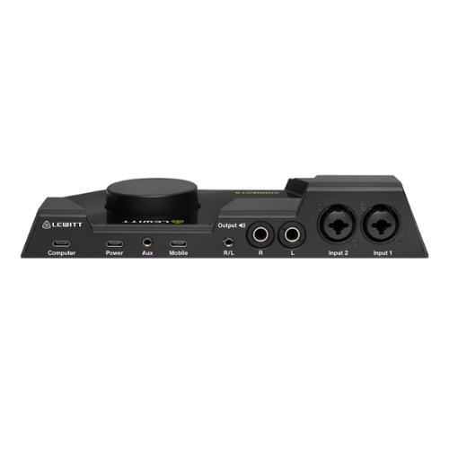 Lewitt Audio CONNECT 6 USB-C Audio Interface - Black GLOBAL SHIPPING