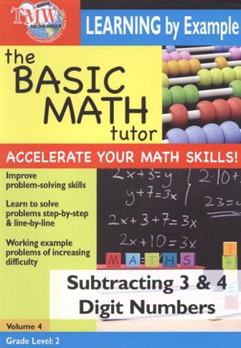 

The Basic Math Tutor: Subtracting 3 & 4 Digit Numbers