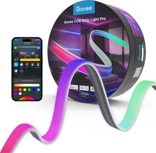 Govee - COB Strip Light Pro - ‎Multicolor-Front_Standard 