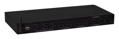 ELAC ProteK 10 Outlet/2 USB Component 6480 Joules Surge Protector/Power Conditioner - Black WHERE TO BUY